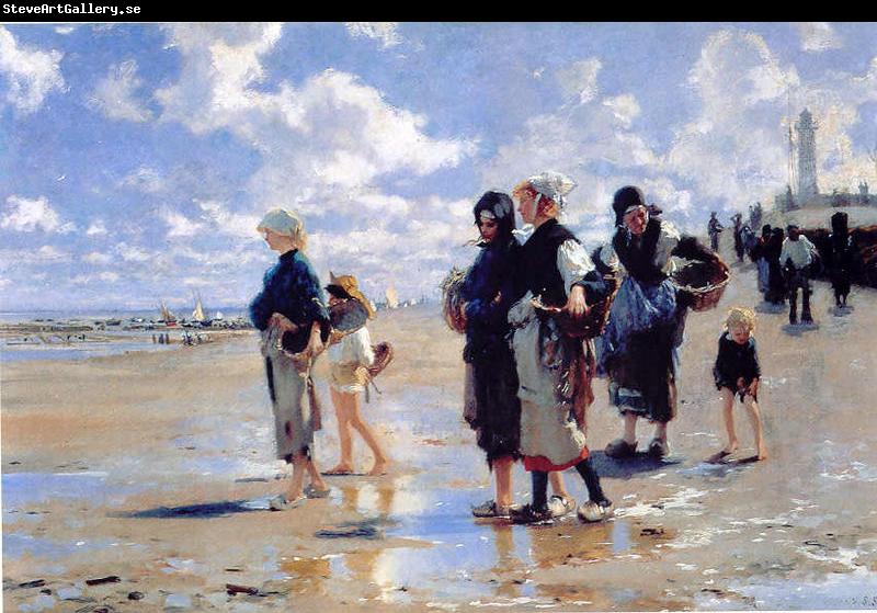 John Singer Sargent Oyster Gatherers of Cancale